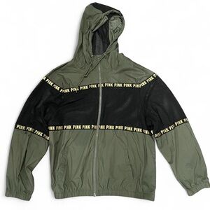 PINK Victoria’s Secret Olive Windbreaker (M/L)